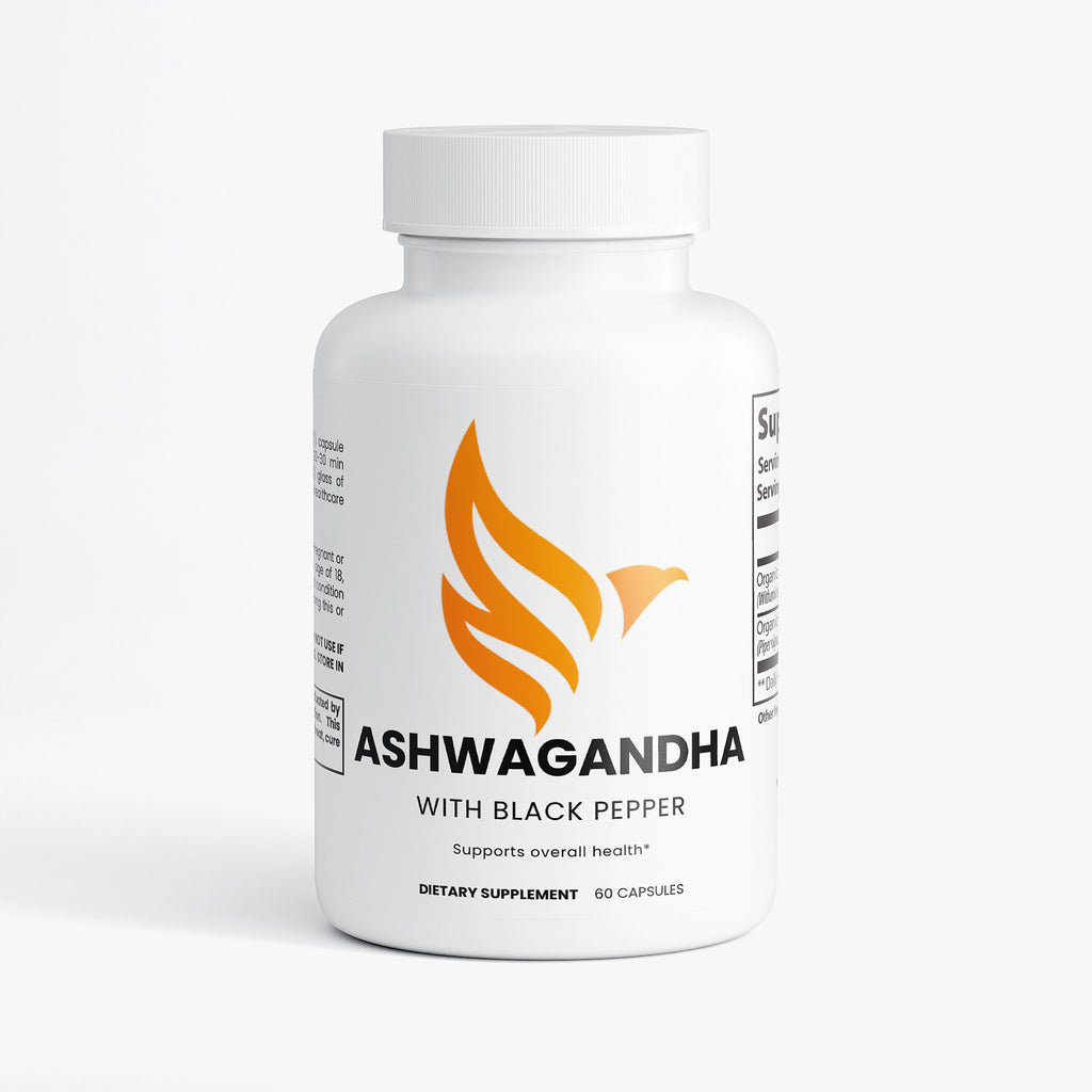 Organic Ashwagandha 60caps (30 days supply)